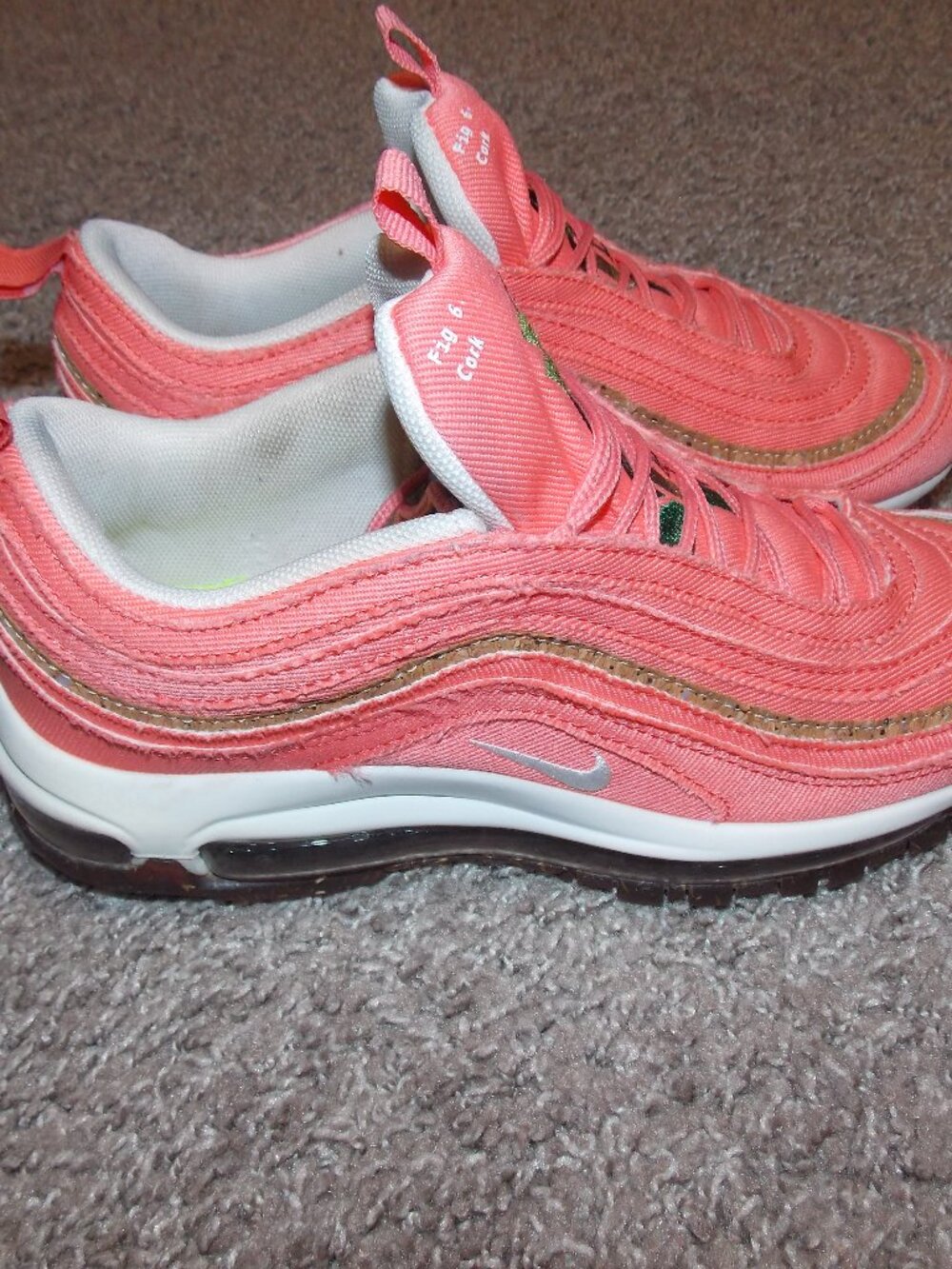 Nike Air Max 97 SE 'Cork - Apricot Agate" Size 8
